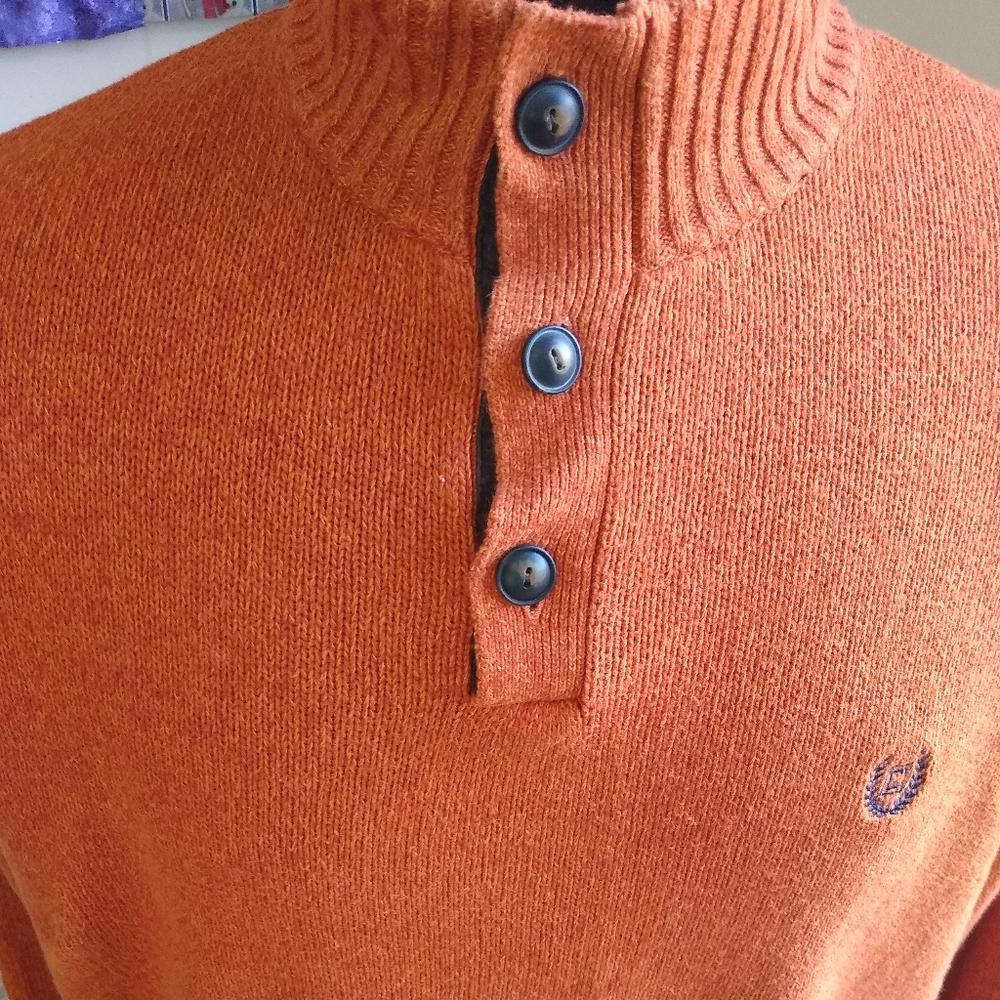 Chaps Button Down Pullover Bundle Sweaters Size Xl - image 5